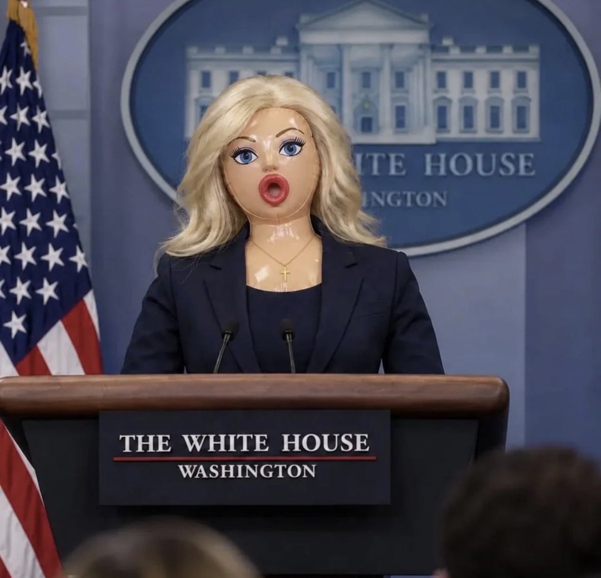 New Press Secretary just hired at the White House.