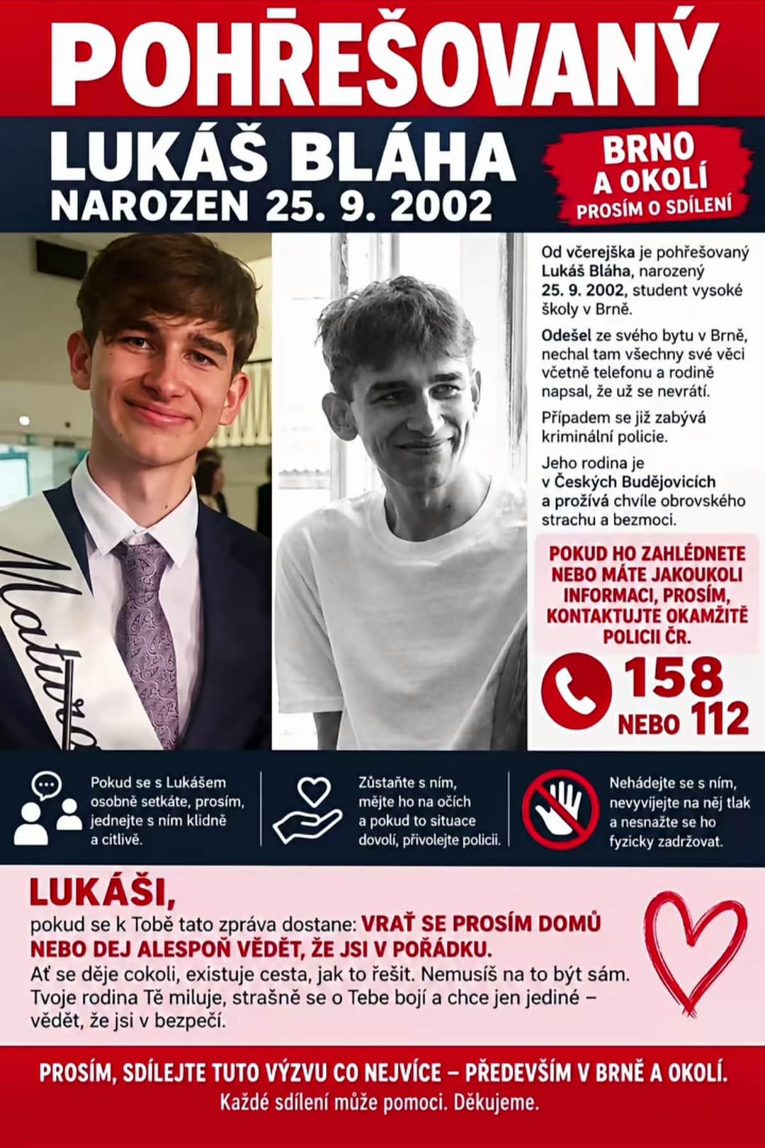 Stratil se nam kamarad