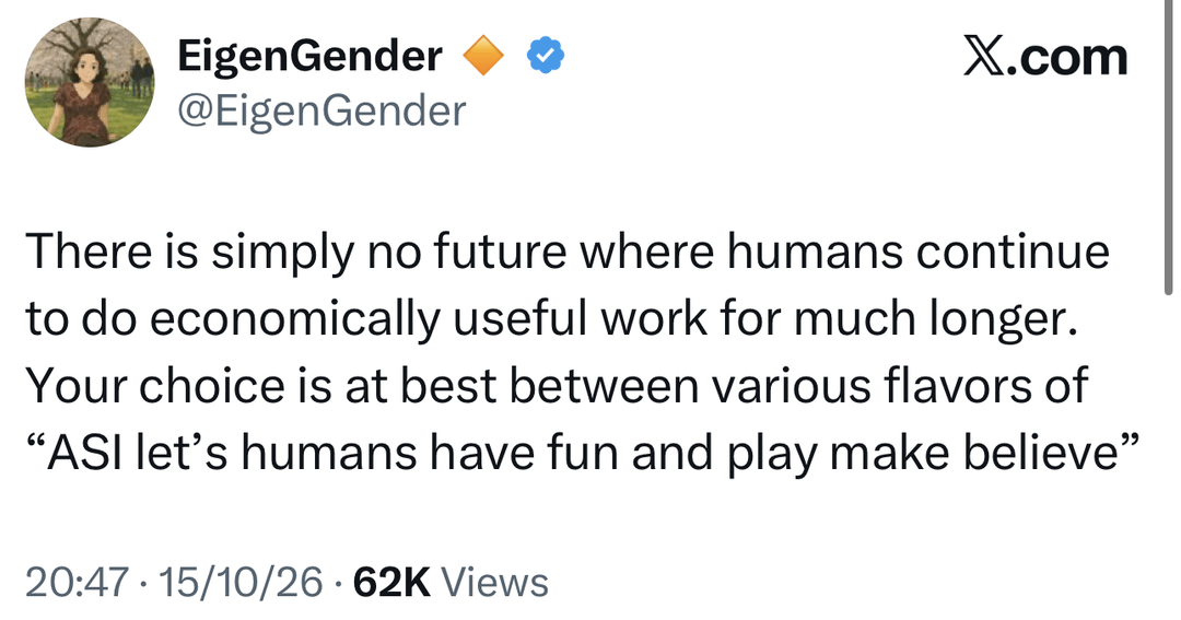 Anthropic employee says resistance is futile