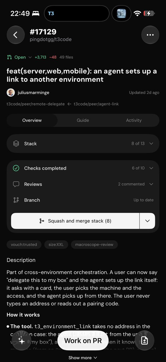 Shared attachment