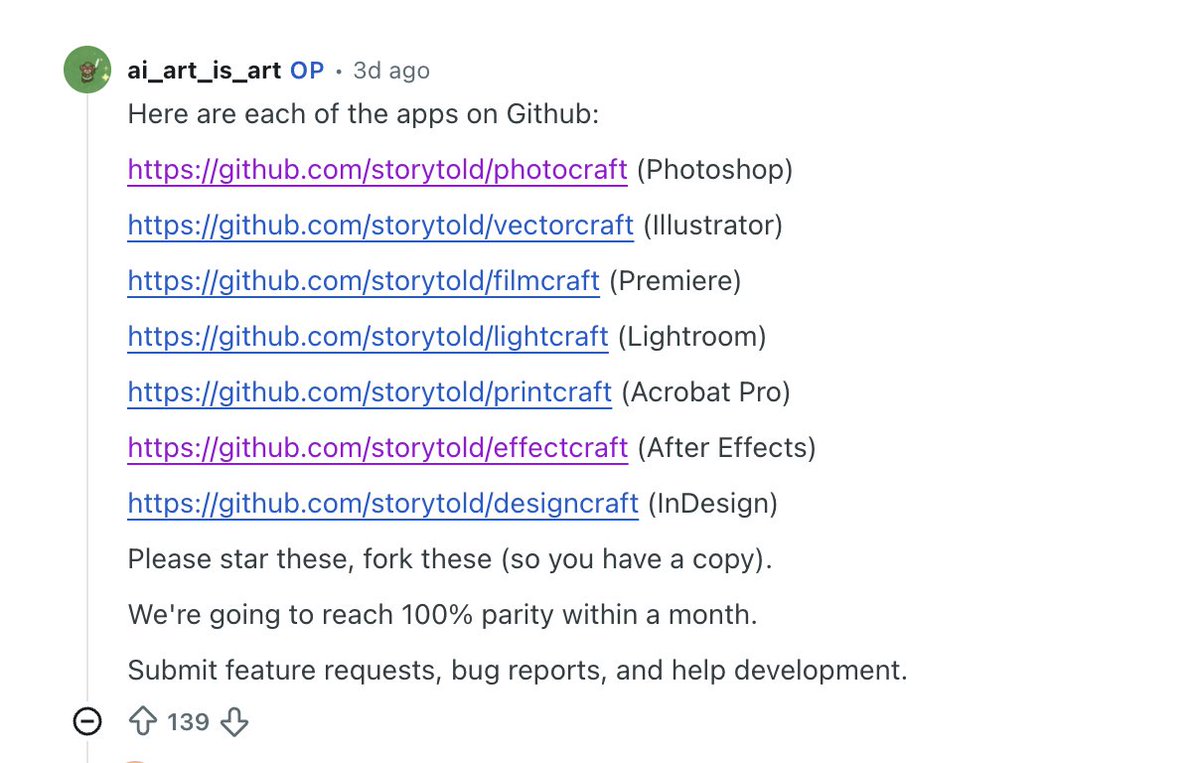 This guy re-created all the adobe apps with opus-5.5, ported them to rust, and opensourced them