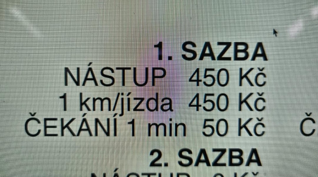 Rozvolneni pravidel pro ceny taxi